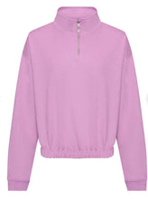 Load image into Gallery viewer, EGNI 1/4 zip sweater (Option to customise with another logo)
