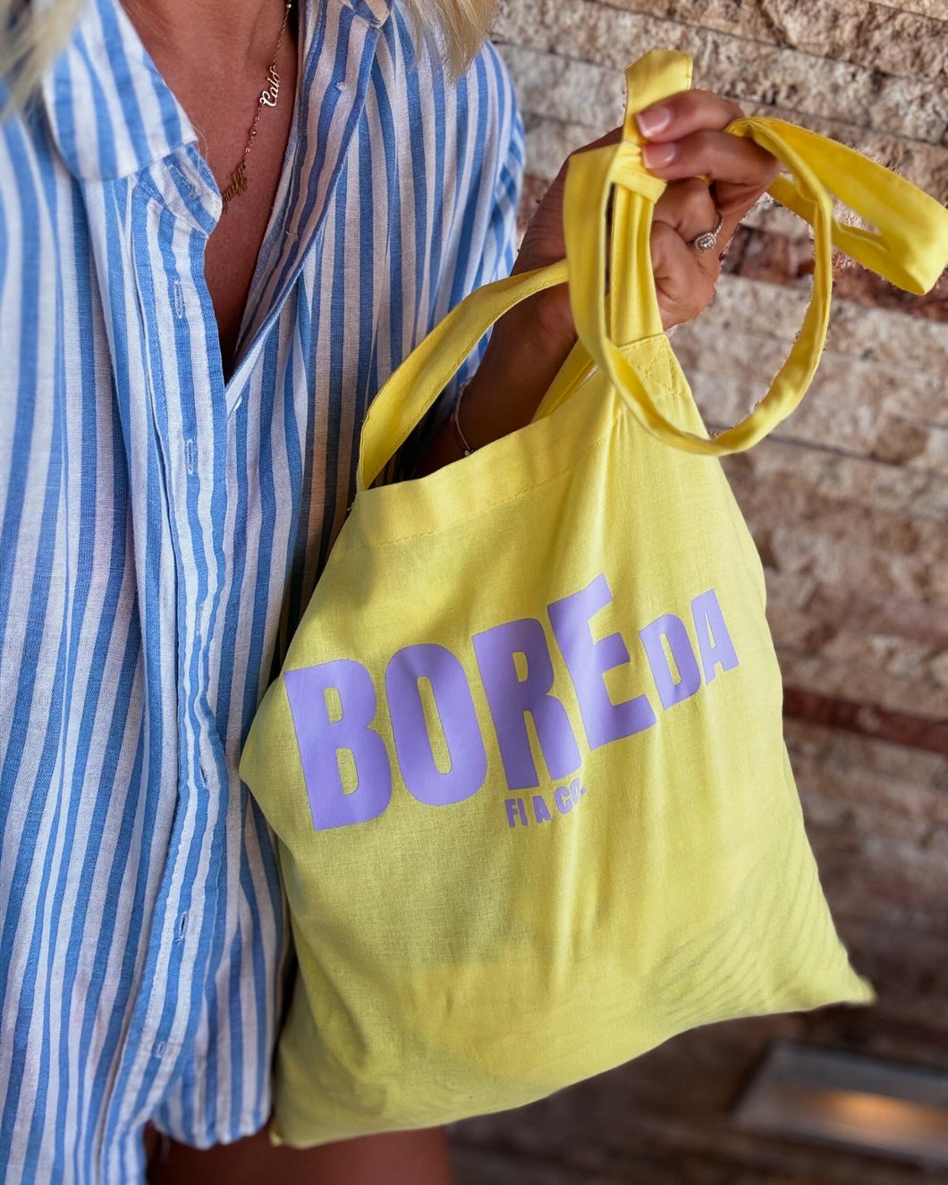 BORE DA tote bag