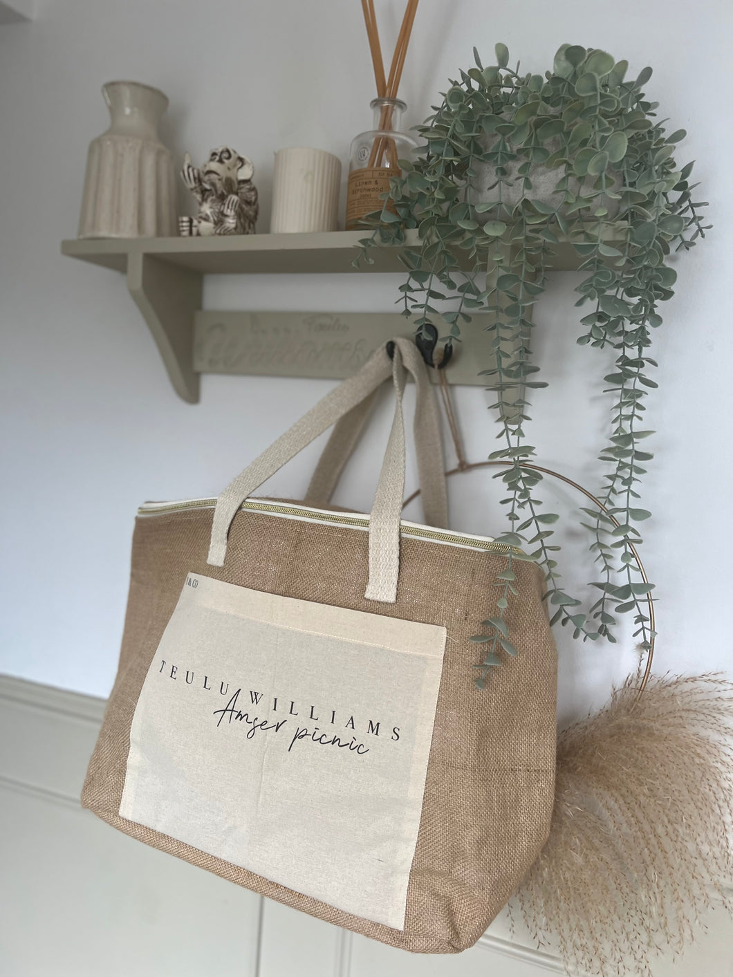 Personalised picnic bags