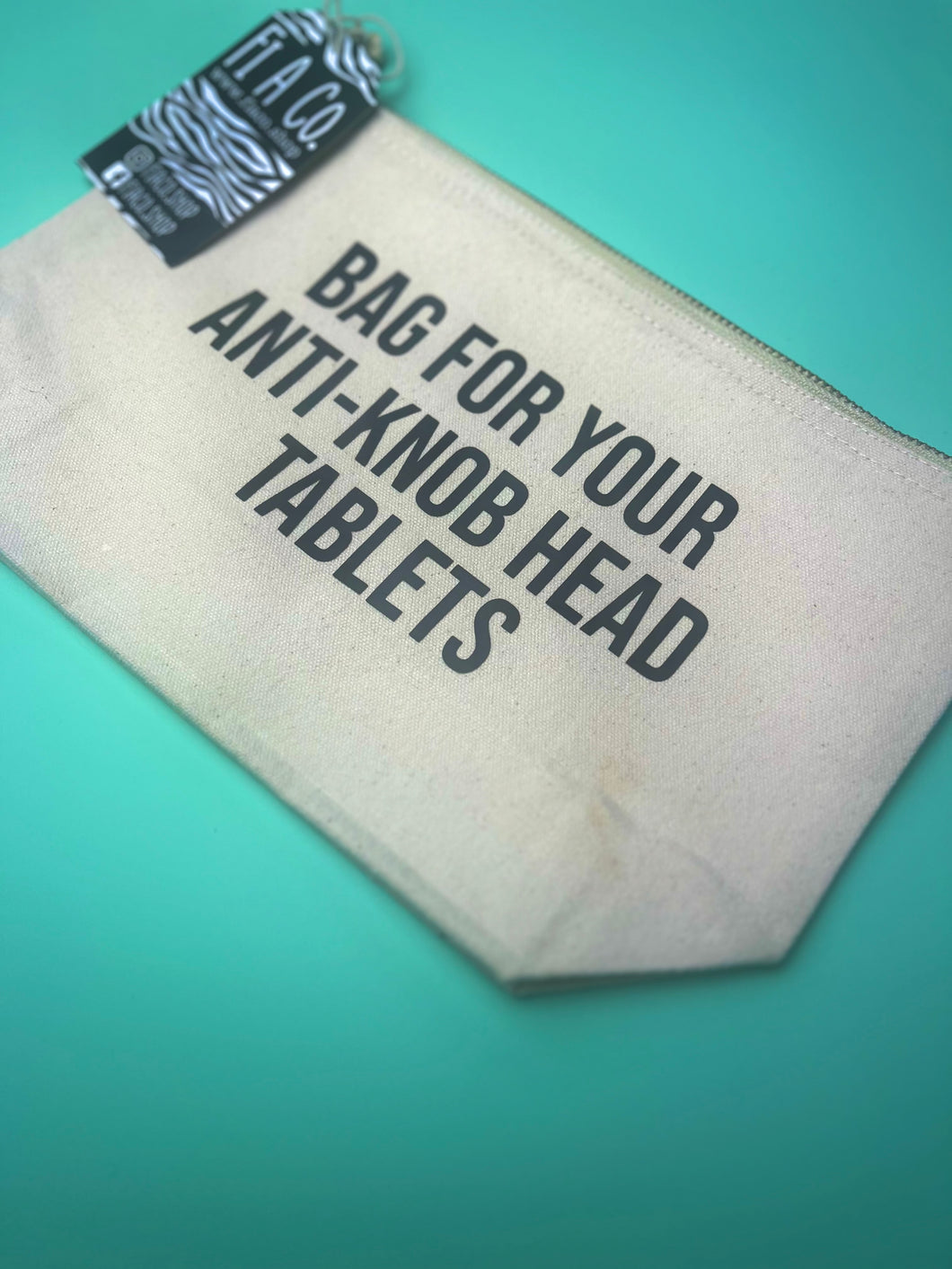 “… Anti-knob head tablets” mini bag