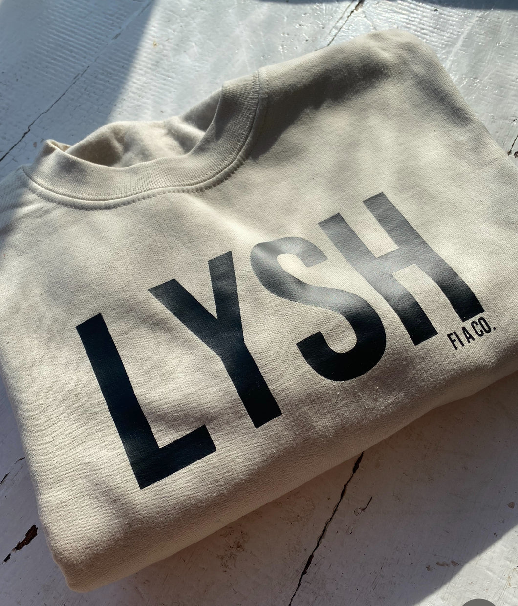 LYSH sand sweater