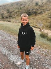 Load image into Gallery viewer, EGNI black hoodie - kids &amp; adults
