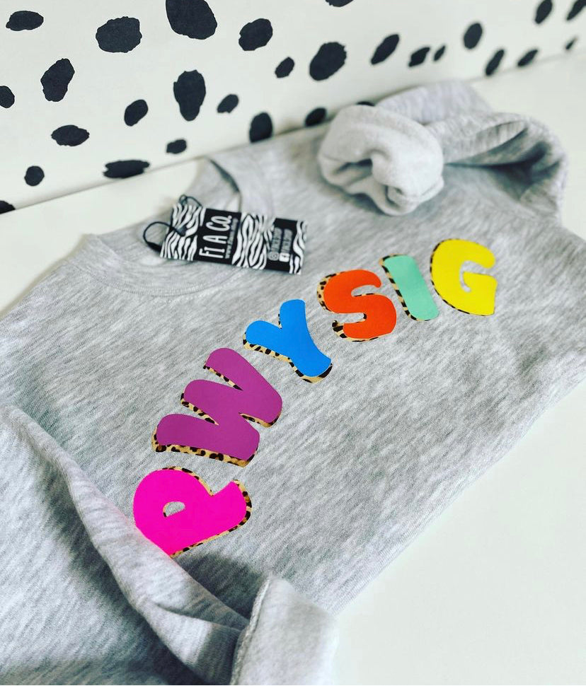 “PWYSIG” sweater