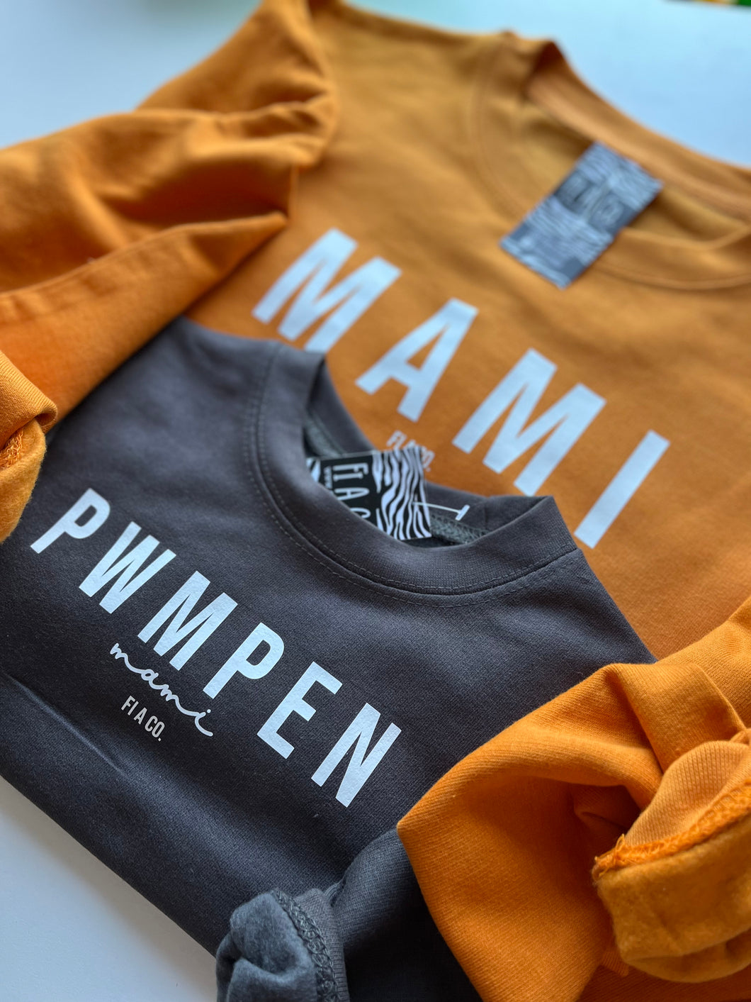 PWMPEN mami charcoal sweat