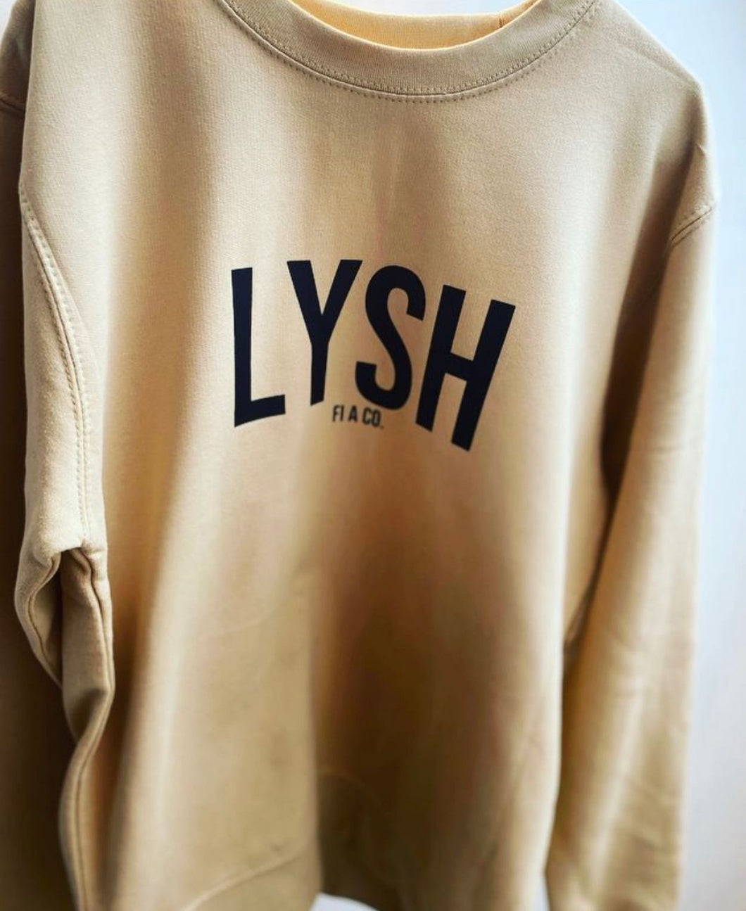 “LYSH” Caramel sweater