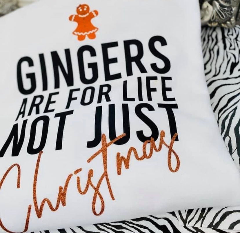 GINGERS ARE FOR LIFE...